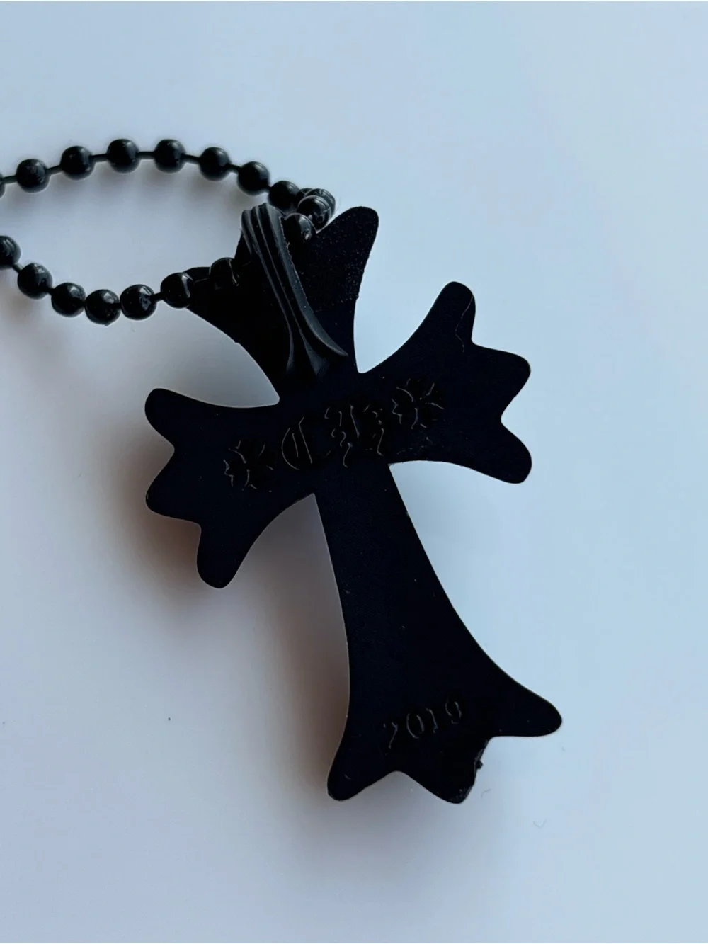 Black Chrome Hearts Necklace